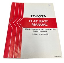 Toyota Flat Rate Manual 1985