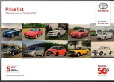 Toyota Car & Commercial Prices